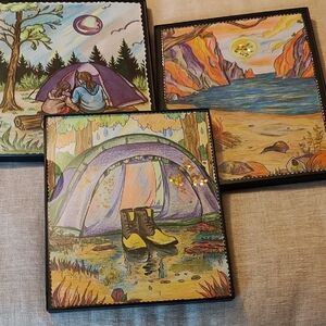 ARTWORK SET: CAMPING WITH NATURE